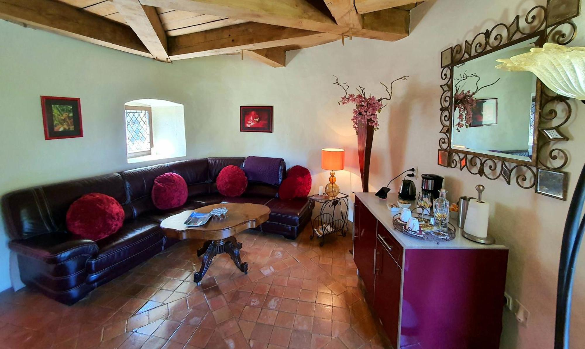 Chambre d'Hôtes au Château de Belcastel Belcastel  Exterior foto